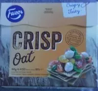 Mängden socker i Fazer crisp Oat
