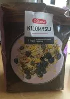 Mängden socker i Kilomysli