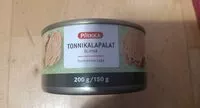 Mängden socker i Pirkka tonnikalapalat