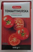 Mängden socker i Tomaattimurska