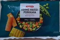Mängden socker i Herne-Maissi-Porkkana