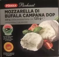 Mängden socker i Mozzarella di bufala campana dop