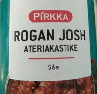 Mängden socker i Rogan Josh ateriakastike