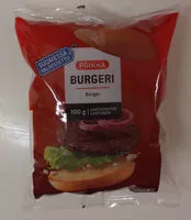 Mängden socker i Burgeri