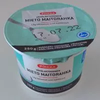 Mängden socker i Vähälaktoosinen mieto maitorahka