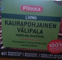 Mängden socker i Kaurapohjainen välipala