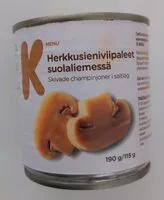 Mängden socker i Herkkusieniviipaleet suolaliemessä