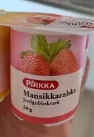 Mängden socker i Mansikkarahka