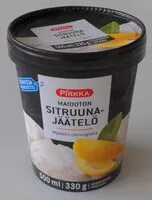 Mängden socker i Maidoton sitruunajäätelö