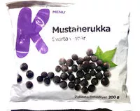 Mängden socker i Mustaherukka