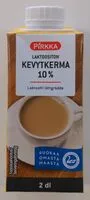 Mängden socker i Laktoositon kevytkerma 10%