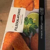 Mängden socker i Fileekalapuikko