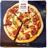 Mängden socker i Salami kiviuunipizza