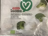 Mängden socker i Luomu parsakaali-kukkakaali-sekoitus