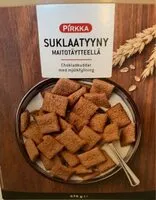 Mängden socker i Suklaatyyny