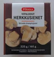 Mängden socker i Pirkka viipaloidut herkkusienet