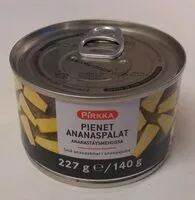 Mängden socker i Pienet ananaspalat ananastäysmehussa