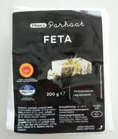 Mängden socker i Feta