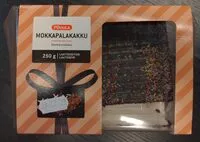 Mängden socker i Mokkapalakakku