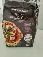 Mängden socker i Erittäin vahva pizzajauho