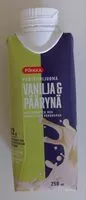 Mängden socker i Proteiinijuoma vanilja & päärynä