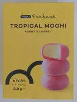 Mängden socker i Tropical Mochi