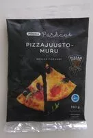 Mängden socker i Pizzajuustomuru