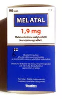 Mängden socker i Melatal 1,9mg