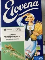 Mängden socker i Annospikapuuro luomu kaura