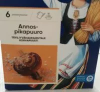Mängden socker i Annospikapuuro Korvapuusti