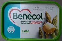 Mängden socker i Benecol light