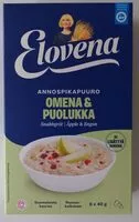 Mängden socker i Annospikapuuro omena & puolukka