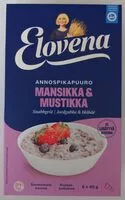 Mängden socker i Annospikapuuro mansikka & mustikka