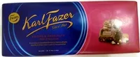 Mängden socker i Karl Fazer Rusina & Hasselpähkinä