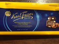 Mängden socker i Fazer Schokolade, Milchschokolade Mit Haselnüssen