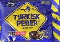 Mängden socker i Fazer Tyrkisk Peber Original 400G