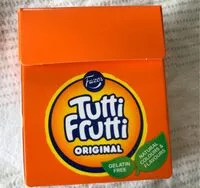 Mängden socker i Tutti Frutti
