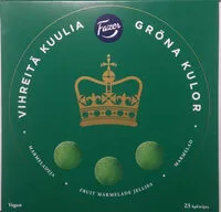 Mängden socker i Fazer Vihreitä Kuulia