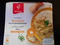 Mängden socker i Broileria Kermakastikkeessa