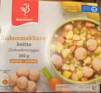 Mängden socker i Siskonmakkarakeitto