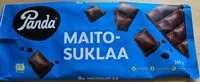 Mängden socker i Maitosuklaa chocolate