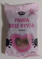 Mängden socker i Panda Tekee Hyvää suklaa
