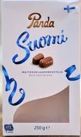 Mängden socker i Panda Suomi 250G Maitosuklaakonvehteja