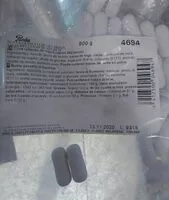 Mängden socker i Tizas rellenas de regaliz