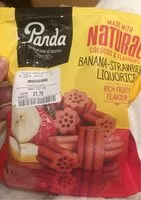 Mängden socker i Banana-strawberry liquorice