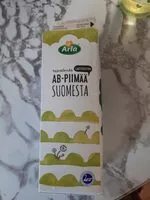 Mängden socker i Rasvatonta AB-piimää Suomesta