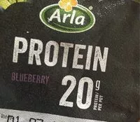 Mängden socker i Protein Blueberry
