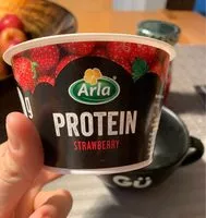 Mängden socker i Protein strawberry