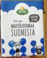 Mängden socker i Laktoositon Kevytmaitojuoma