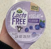 Mängden socker i Yogurt+ lacto free blunerry